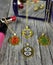 Pattern Jewelry chain necklace Azerbaijan National Pattern Antique National Treasure