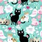 Pattern lovers cats