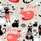 Pattern lovers cats