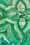 The pattern of malachite