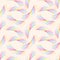 Pattern with marshmallows in pastel colors