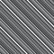 Pattern with oblique black lines