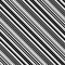 Pattern with oblique black segments