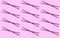 Pattern with a pair of sushi sticks on a pink background