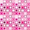Pattern in pink squares