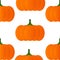 Pattern pumpkins design vector