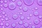 Pattern of a purple drops water.