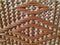 Pattern of rattan brown color