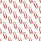 Pattern red paper clip watercolor