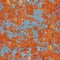 Pattern of rustic orange grunge material