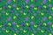 Pattern, seamless background, birds, tropical birds, simple style, on bright green background,