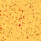 Pattern seamless texture multicolor splatter stains on a brown b