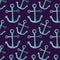 pattern of set anchors nautical