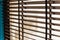 Pattern of the shutters blinds Windows blinds with the light sunshine