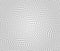 Pattern of soft dark round dot in halftone waves on cream background