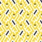 Pattern with stripe, chevron, geometric shapes