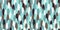 A pattern in the style of dragon scales. The pattern of strokes is turquoise-beige-brown