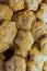Pattern sweet nutmeg almond cookies figured set culinary base design postcard festive light