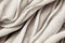 Pattern texture crumpled white grey fabric background. Linen texture, delicate soft suede leather chamois rippled