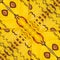 Pattern texture of yellow and red sikkim silk butterfly wing G