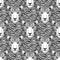 pattern with tiger muzzle