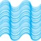 pattern of twisty waves lines background