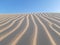 Pattern waves in Sahara desert of Algeria