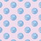 pattern of world planets earth kawaii style