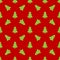 Pattern for wrapping paper. Green Christmas tree