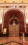 Patterned gilt door in arch inside Cathedral