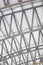 Patterns of factory steel roof truss.