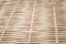 Patterns of thai traditional handcraft bamboo weave walkway natural wood texture background