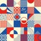 Patterns. Vector seamless pattern.