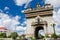 Patuxai Gate in Vientiane.