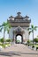Patuxai Victory Monument is The Landmark of Vientiane City, Laos.