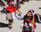 Paucartambo Peru masks during the procession of the Virgin of Carmen