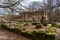 Pauline monastery ruin on the hungarian hiking trail near Badacsony in Salfold