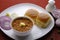 Pav Bhaji Indian spicy fast food with bread, onion and butter, Indian food, Indian Fast food