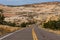 Paved highway in the canyon and Mesa country of Southern Utah