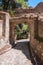 Paved path to the Venetian Castle in Zakynthos city