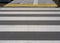 Paved Pedestrian Crossing, Grey White Crosswalk, Safety Zebra on Modern Tiles Pathway