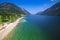 Paved public walk along the Achensee (Lake Achen)