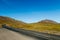 Paved road in Iceland