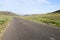 Paved Road through Mongolian Steppes