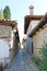 Paved Street in the Old Town of Bansko