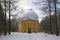 Pavilion 26-inch refractor of the Pulkovo astronomical observatory. Saint Petersburg, Russia