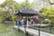 pavilion in Autumn Moon over the Calm Lake scenic spot