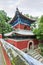 Pavilion at the Bi Yun Si Buddhist temple in Beijing, China