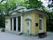 Pavilion gazebo of Milovida in Tsaritsyno Park