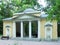 Pavilion gazebo of Milovida in Tsaritsyno Park